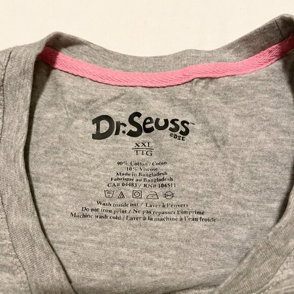 Dr Seuss Long Shirt Womens XXL Tshirt - Picture 5 of 16